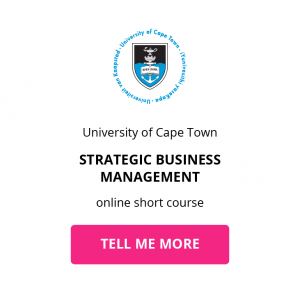 uct strategic business management online short course getsmarter chief technology officer